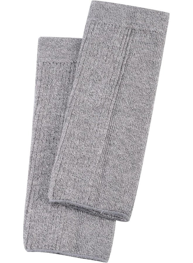 SENIOR ICARE Knee Warmers, Elastic Cotton Knee Sleeves - For Women, Men, Circulation Improvement and Joint Pain Relief for Arthritis Knees, Knitted Binchotan Charcoal Yarn, One Pair, Made in Japan - Image 1